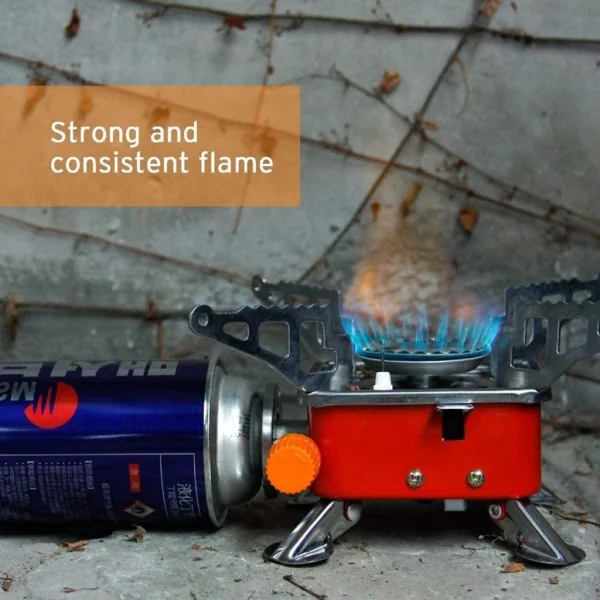 Portable Folding Aluminum Gas Stove for Camping Outdoor Cooking