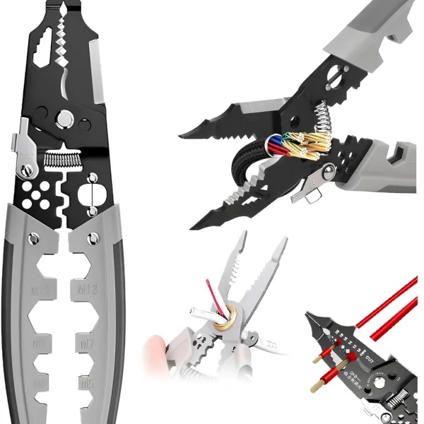 28 in 1 Multifunctional Wire Stripper Crimping Tool