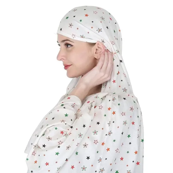 Women Cotton Printed Scarf Cum Mask UV Protection Face Cover