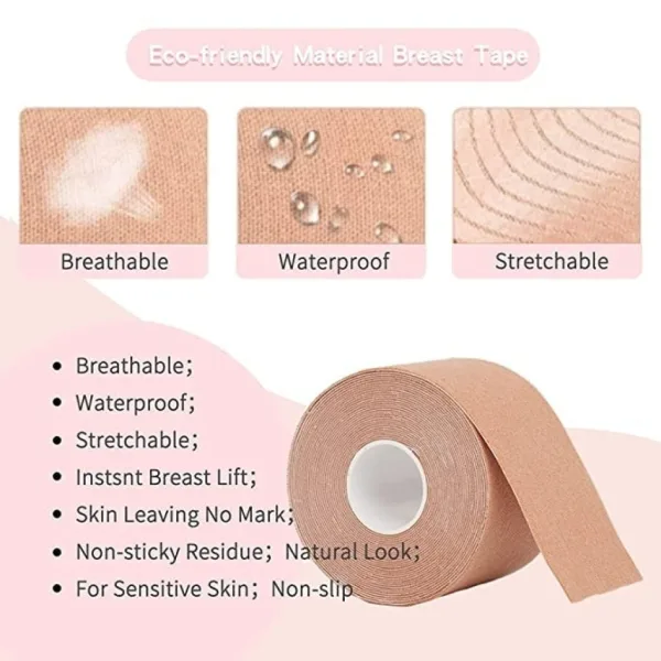 Invisible Breast Lift Tape and Nipple Cover for Women