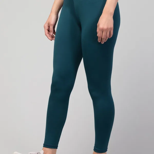 Women Plain Fitness Tights for Gym and Yoga Sessions
