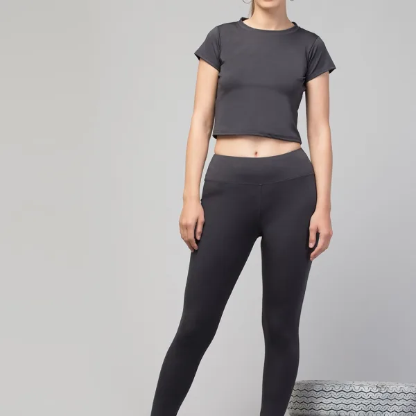 Workout Ready Plain Activewear Tights for Women
