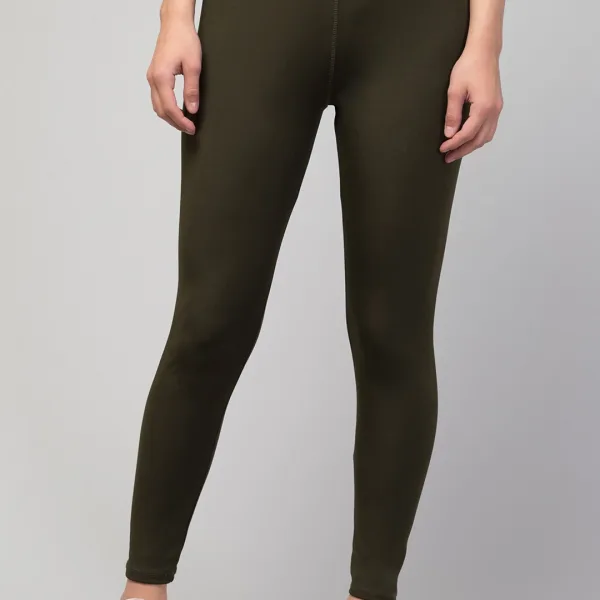 Yoga and Gym Plain Activewear Tights for Women