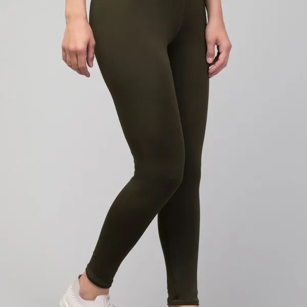 Yoga and Gym Plain Activewear Tights for Women