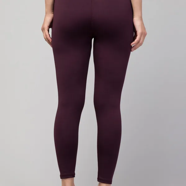 Women Gym Ready Plain Activewear Tights Comfortable Fit