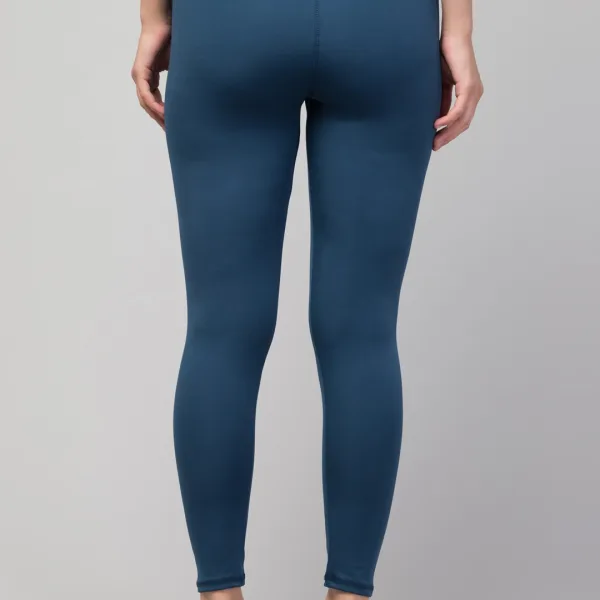 Women Plain Activewear Tights for Yoga and Gym