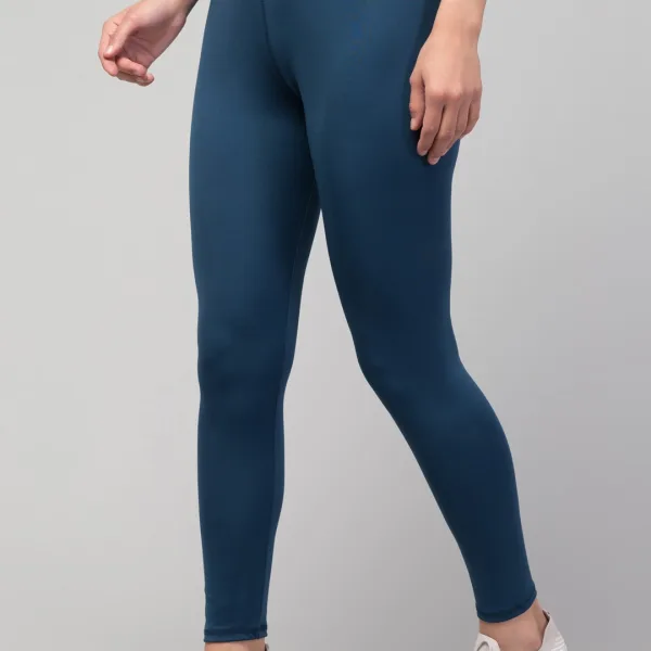 Women Plain Activewear Tights for Yoga and Gym
