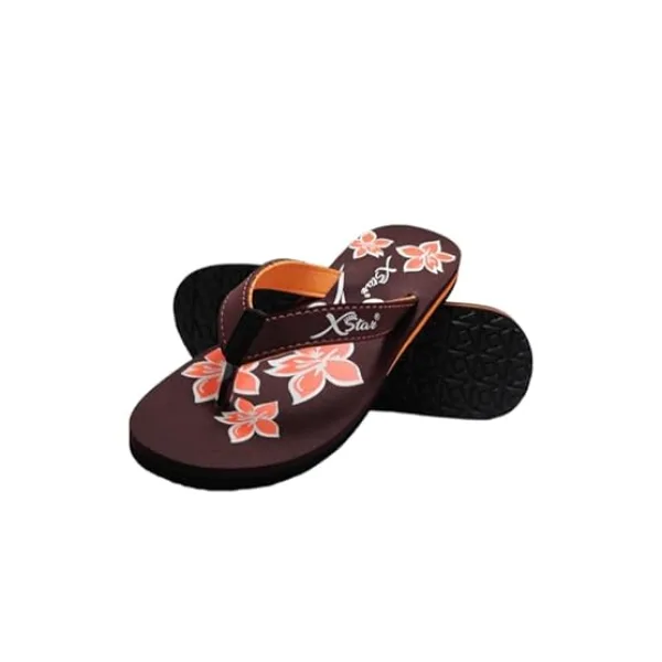 Xstar Eco Classic Slippers For Women | Stylish, Comfortable & Lightweight Flip Flops For Girls (Pack Of 2)