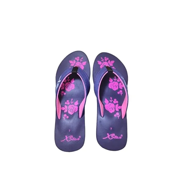 Xstar Soft Stylish Comfortable Flat Fashion Flip Flops For Women Daily Use Wear Ladies Chappal Girls Footwear