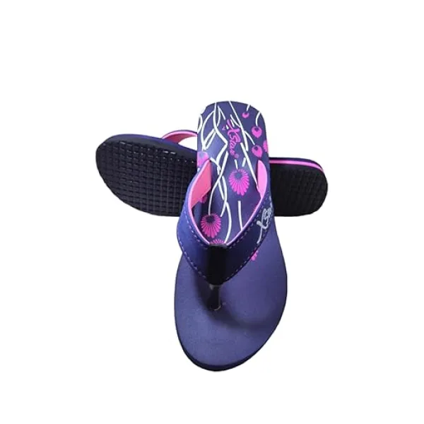 Xstar Women Soft Slippers | Comfortable, Stylish, And Bright Colorful Flip Flops | Cushion And Bounce | Ladies Thong House Slippers| Daily Use | Casual Wear | Anti Skid | Waterproof