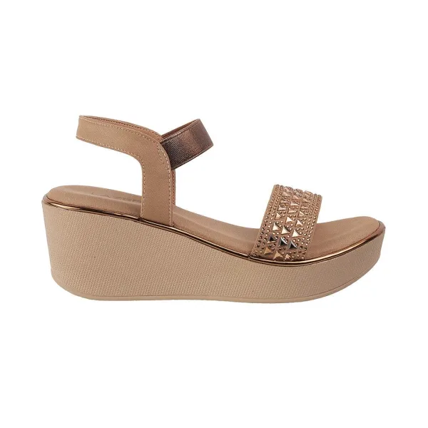 Showstopper Medium Heel Platform Party Sandal