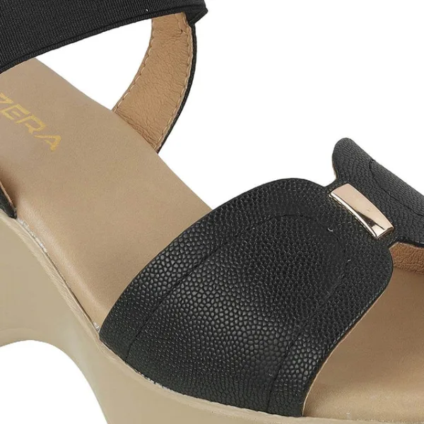 Mid-Heel Platform Sandals