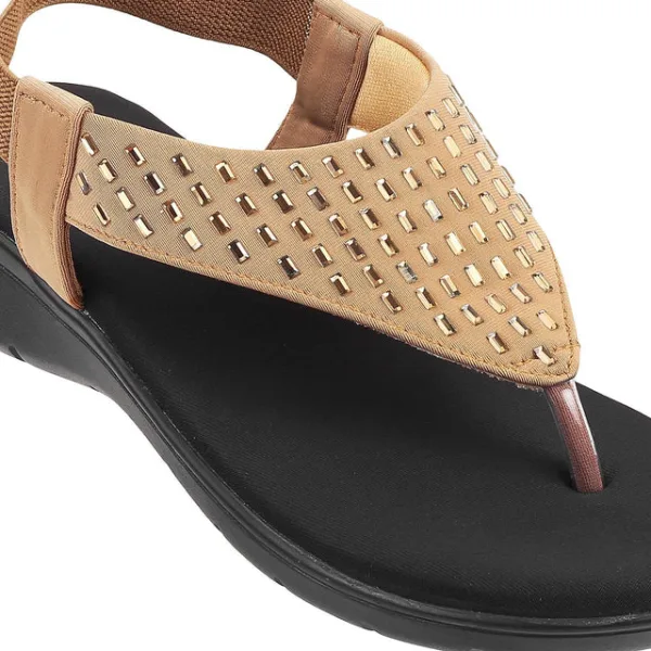 Tailored Short Heel Formal Comfort Sandal