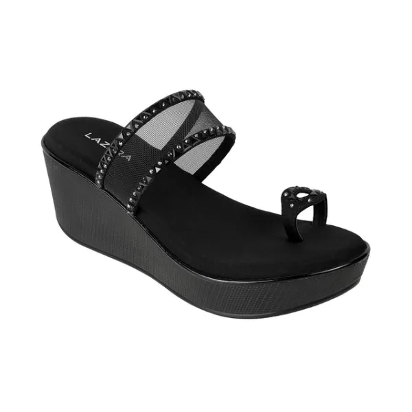 Women’s Transparent Strap Wedge Toe Ring Sandals