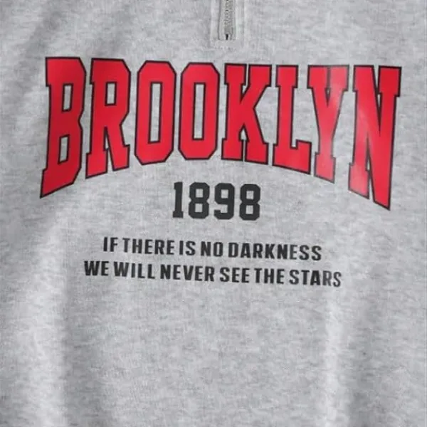 Men’s Collar Chain Cotton Fleece Sweatshirt | Warm Hoodie for Gym, Travel & Casual Winter Wear