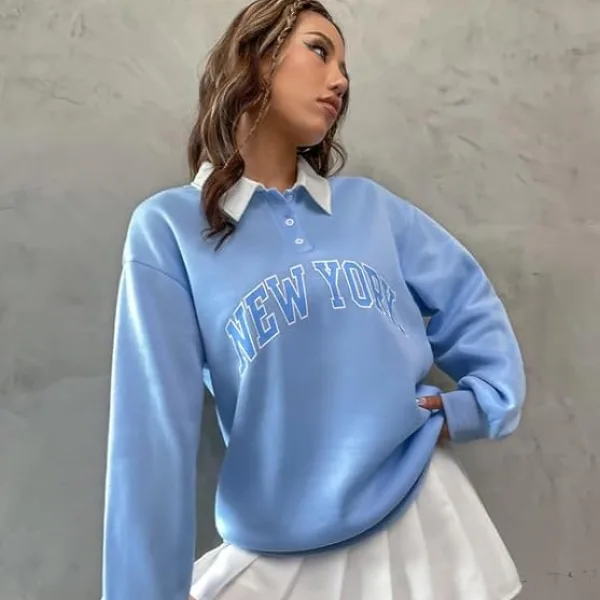 Collar Button Hoodie/Sweatshirt | Polycotton Hoodies for Gym, Travel & Everyday Wear | Warm & Comfortable Casual Wear