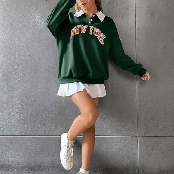 Women Warm Casual Hoodie Polycotton Winter Wear