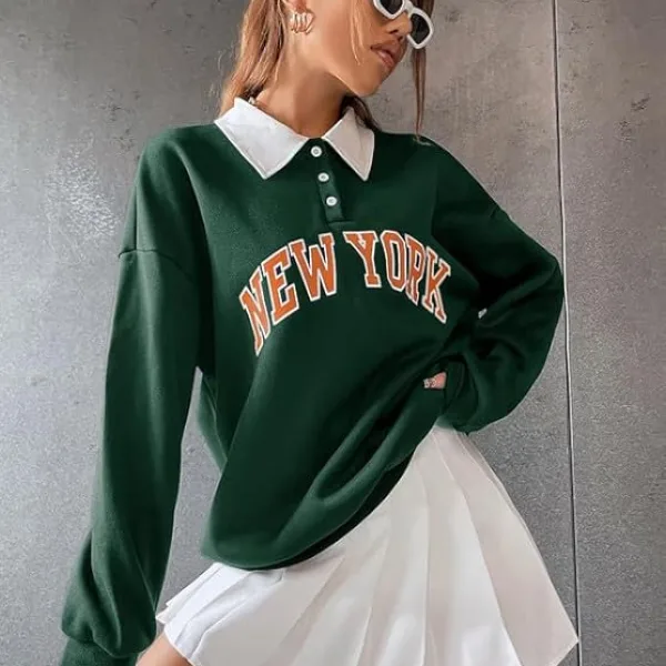 Women Warm Casual Hoodie Polycotton Winter Wear