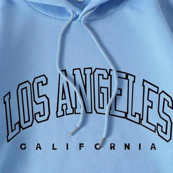 Women Warm Hooded Sweatshirt Polycotton Winter Jacket