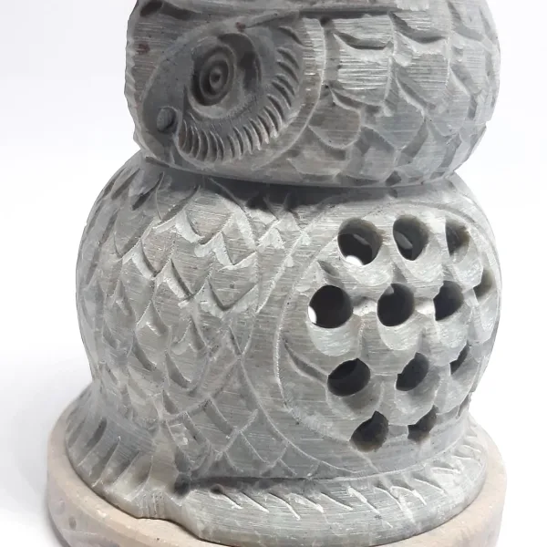 Owl Face Marble Tealight Holder and Aroma Diffuser
