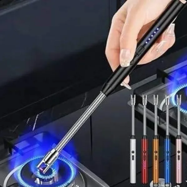 USB Rechargeable Electric Gas Lighter with Flexible Neck
