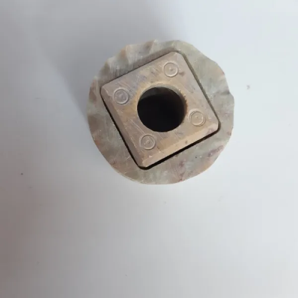 Floral Motif Soapstone Marble Candle Stand Tealight Holder