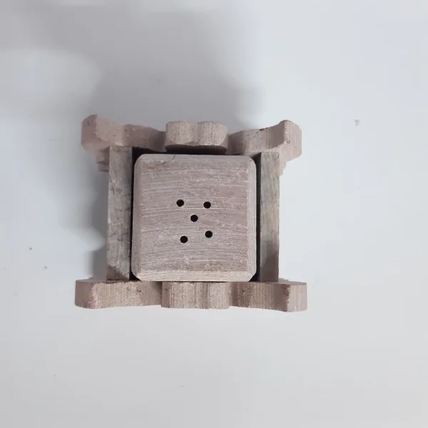 Butterfly Soapstone Marble Candle Stand Tealight Holder