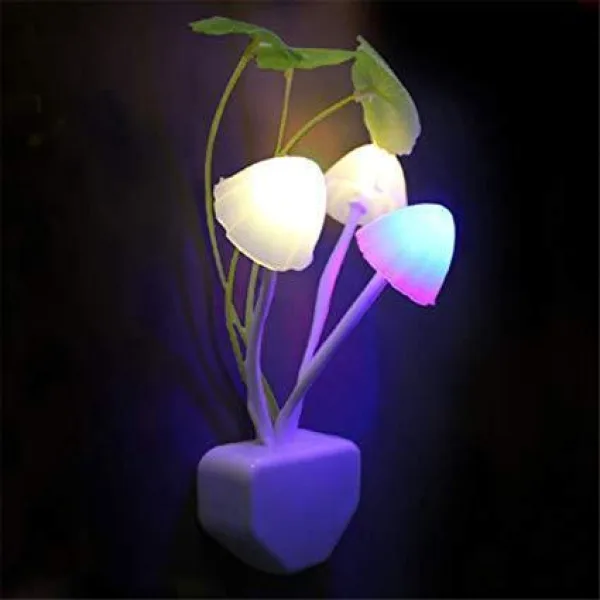 Colorful Mushroom LED Night Light Decorative Home Lamp