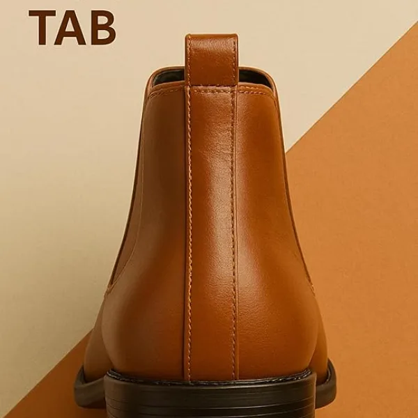 Latest Trendy Men’s Tan Chelsea Boots | Premium Faux Leather Ankle Boots | Comfortable Slip-On Footwear for Men's & Boys