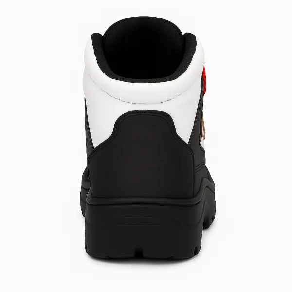 Latest Stylish Men’s Black Gun Boots | Premium Faux Leather Ankle Boots | Comfortable Slip-On Footwear for Men's & Boys