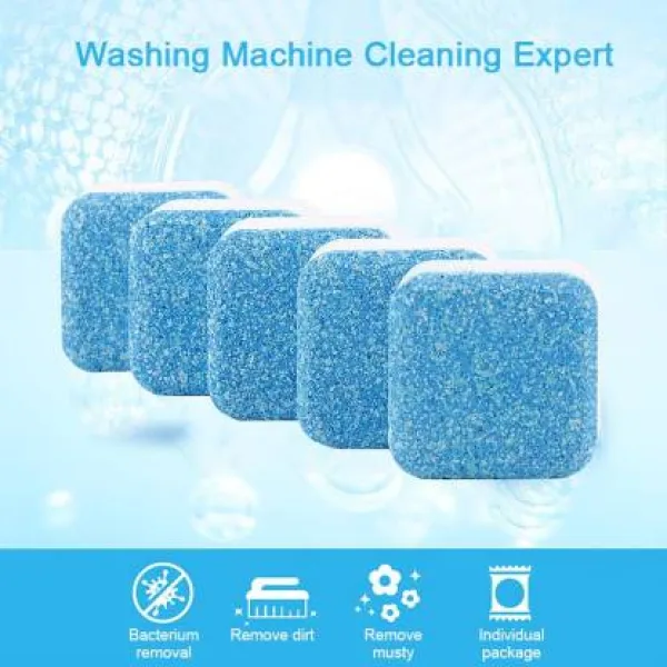 Washing Machine Stain Tank Cleaner Deep Cleaning Detergent Tablet ( 1pc )
