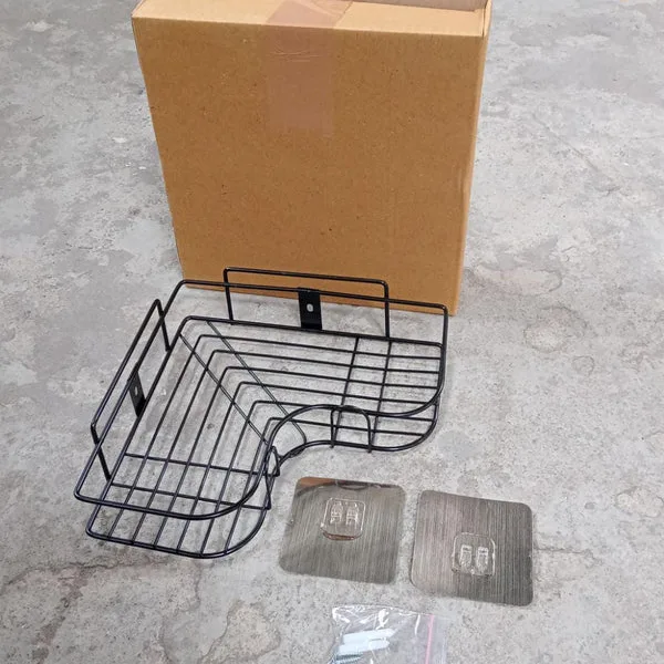 Self Adhesive Corner Shelf Organizer Rack