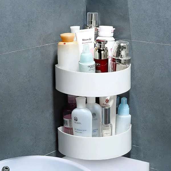 Self Adhesive Corner Shelf Shower Caddy Organizer