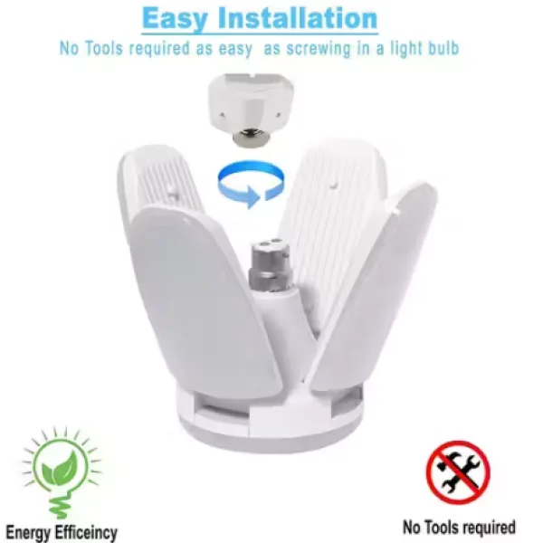 25W 4 Fan LED Decorative Bulb Light Pack of 3