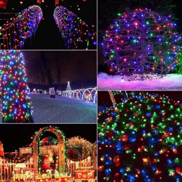 40M LED Fairy String Lights with 8 Modes for Home Decoration