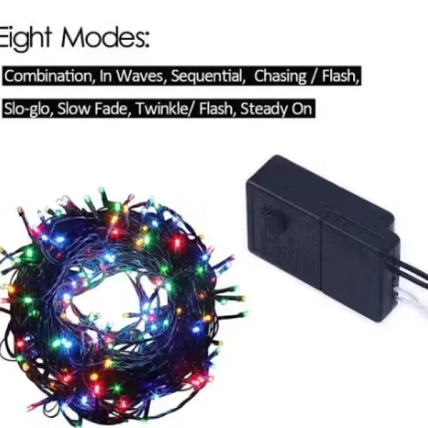 40M LED Fairy String Lights with 8 Modes for Home Decoration