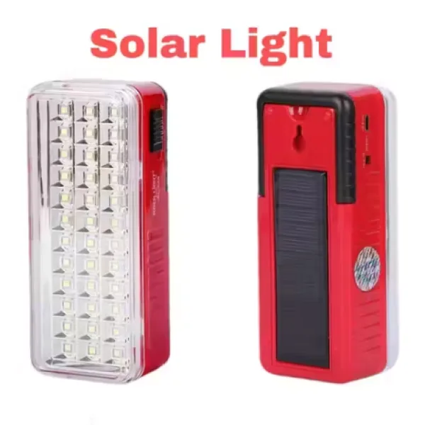 Solar Emergency LED Light with 24 SMD Extra Bright Output