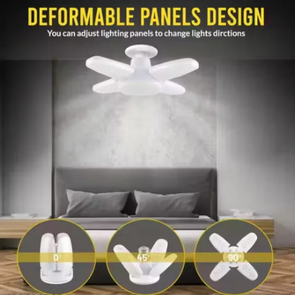 25 Watt 4 Fan LED Decorative Bulb Pack of 3