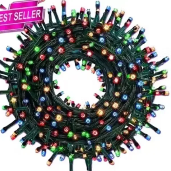 15 Meter Multicolor Rice Light With 7 Color Modes