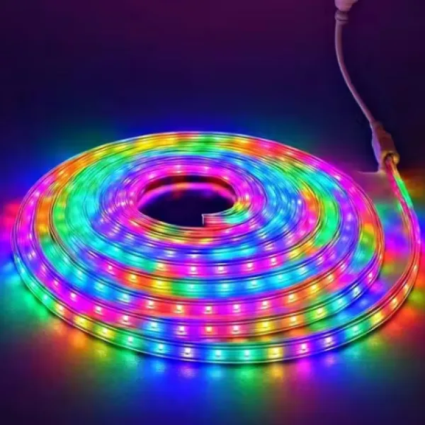 8 Meter Waterproof RGB Rope LED Strip Light For Decoration