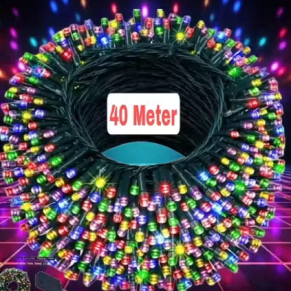 40 Meter LED Serial Diwali Light With Flexible Copper Wire