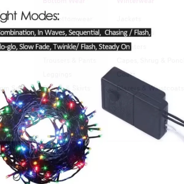 40 Meter LED Serial Diwali Light With Flexible Copper Wire