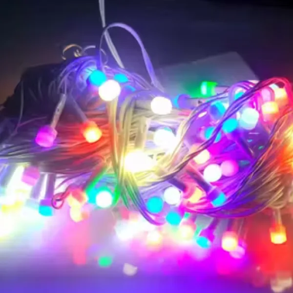 50 Meter Pixel Multicolor LED String Light 8mm For Diwali Decoration