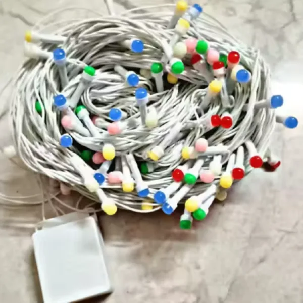 50 Meter Pixel Multicolor LED String Light 8mm For Diwali Decoration
