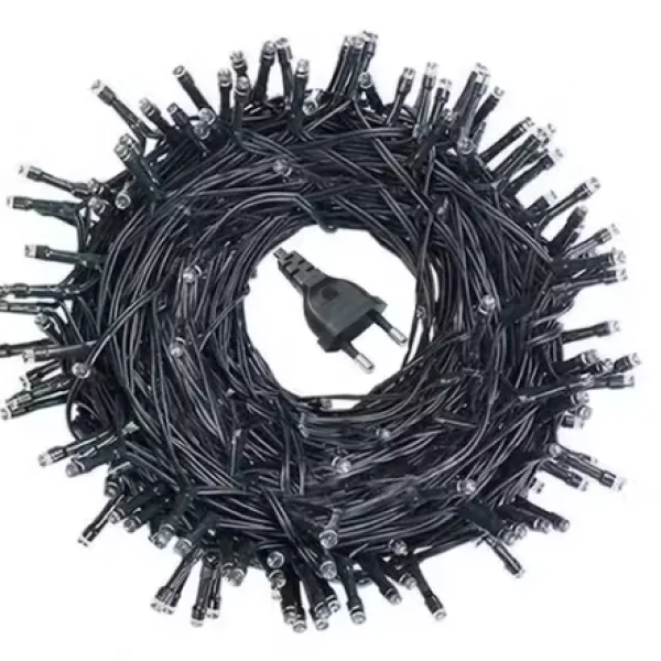 50 Meter Copper LED Serial Light With 8 Lighting Modes For Festivals