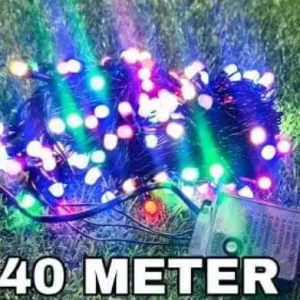 40 Meter Flexible Copper LED Rice Light With Multi Mode Controller