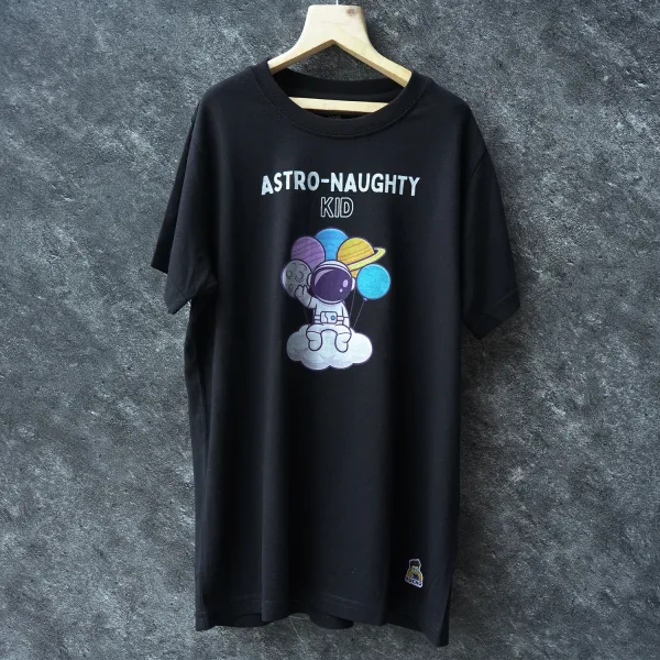 Tornado Orange Graphic Cotton T Shirt for Kids