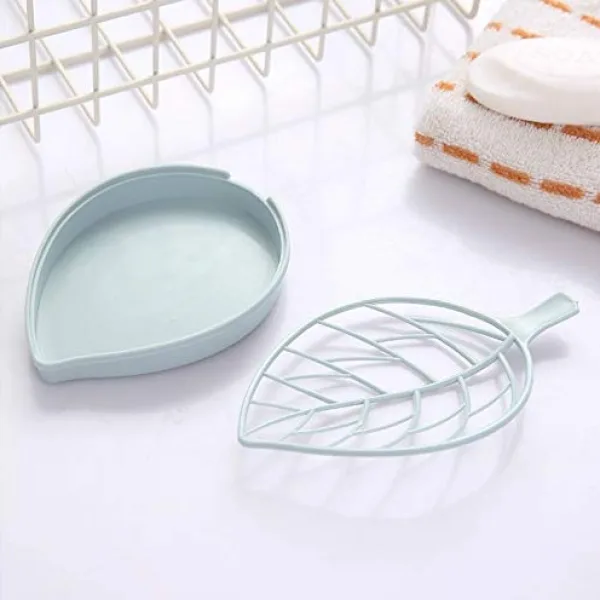 Leaf Shape Bathroom Soap Holder Sabudani Dish