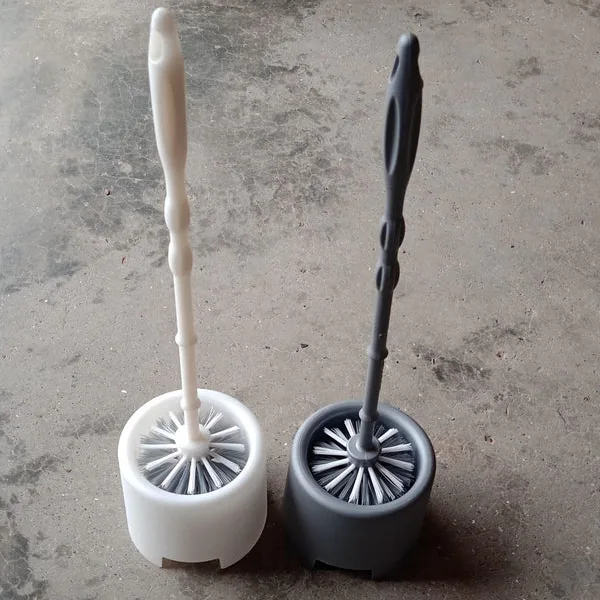 Toilet Cleaning Brush with Holder Pot