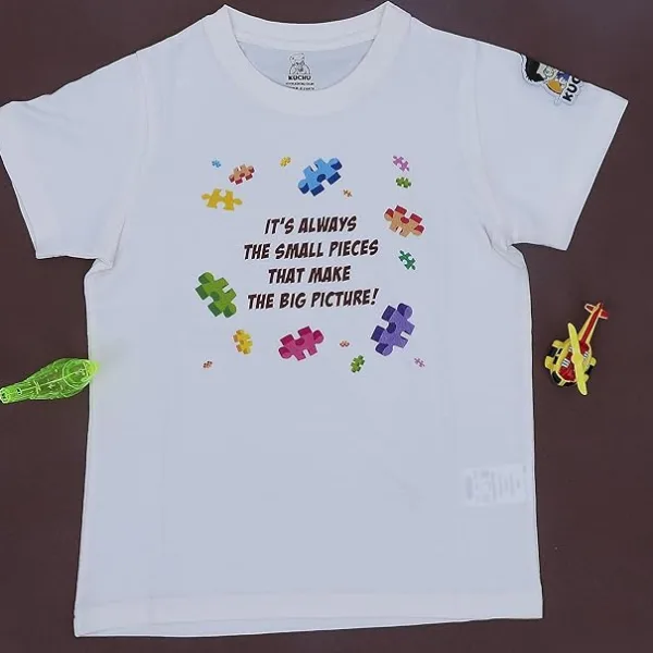 Unisex Kids T-Shirt | Super Combed Cotton-Modal Fabric – Softer & Breathable Ultra-Soft, Lightweight Material